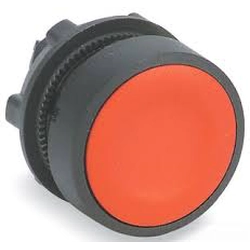 Accionamiento de botón rojo Schneider Electric con retorno por resorte - ZB5AA4