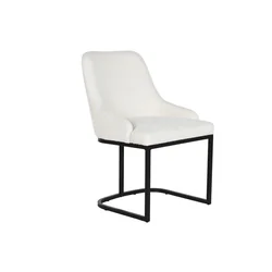 Accueil Chaise de salle à manger ESPRIT Blanc Noir 54 x 61 x 82,5 cm