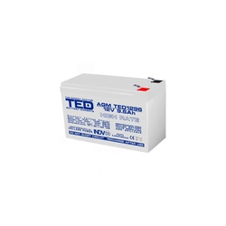 Accumulateur AGM VRLA 12V 9,6A Débit élevé 151mm x 65mm x h 95mm F2 TED Battery Expert Holland TED003324 (5)