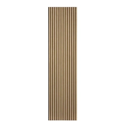 Acoustic panel 244x60,5 cm - Brown oak