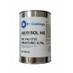 Acrylfarbe Akchem Akrysol HS seidenmatt lichtgrau 7035 RAL 0,75l