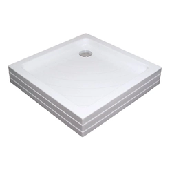 Acrylic shower tray Ravak Angela, 90 PU white