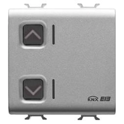 Actionneur de commande d&#39;obturateur 1-kanałowy 6A 230V 2 Modules tytanowy KNX ELIT00835 Gewiss