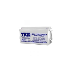 Acumulador AGM VRLA 12V 153A GEL Deep Cycle 483mm x 170mm x h 240mm M8 TED Battery Expert Holanda TED003515 (1)