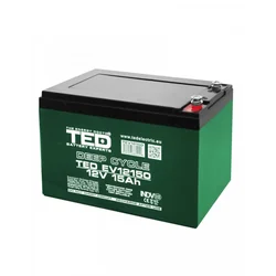 Acumulator AGM VRLA 12V 15A Deep Cycle 151mm x 98mm x h 95mm pentru vehicule electrice M5 TED Battery Expert Holland TED003775 (4)