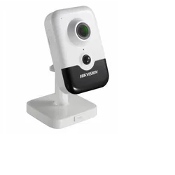 AcuSense Cube IP-Innenüberwachungskamera 4MP 2.8 mm PIR8m IR10 m Hikvision PoE-Kartensteckplatz, Mikrofon und Lautsprecher DS-2CD2446G2-I28C