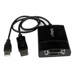 Adaptador Startech DisplayPort para DVI DP2DVID2 Preto