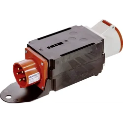 Adaptador trifásico industrial MIXO IP44 entrada 5 polos 32A salida 5 polos 16A