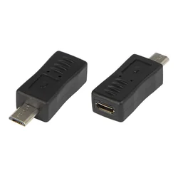 Adaptateur USB prise-fiche microUSB 1 Pièce