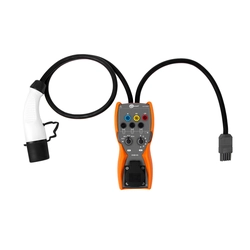 Adapter for testing electric vehicle charging stations