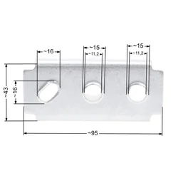 Адаптер косарки Nac S460V C460Vh Вал 22.2Mm Без зрізу Seger Nz327