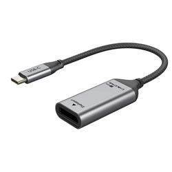 Adapter USB-C (M) - DisplayPort (F), 4K/60Hz, med guldbelagte stik