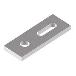 Adaptor de montare 80x30 (A) aluminiu pentru două filete