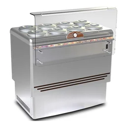 Ice cream dispenser | 8 tub | DV8S | 1105x807x1030 mm