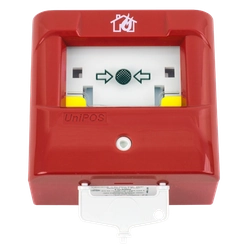 Addressable fire alarm button - UNIPOS FD7150N