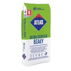 Adesivo em gel Atlas Ultra Geoflex para pedra e azulejos, branco, 22,5 kg