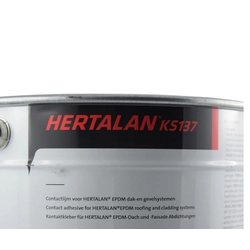 Adhesive for the EPDM membrane 0,9 kg Hertalan