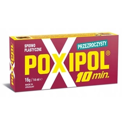 ADHESIVO TRANSPARENTE POXIPOL 14ml UNI DE DOS COMPONENTES