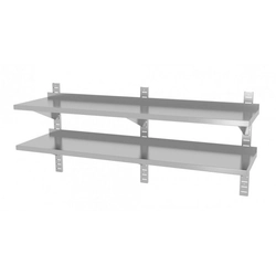 Adjustable hanging shelf, double 1600 x 300 x 600 mm POLGAST 384163-3 384163-3