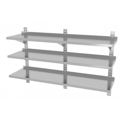 Adjustable hanging shelf, triple 1600 x 300 x 875 mm POLGAST 385163-3 385163-3