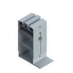 Adjustable rear mounting bracket for ballast structure