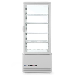 Adjustable refrigerated display case 98L 98L white