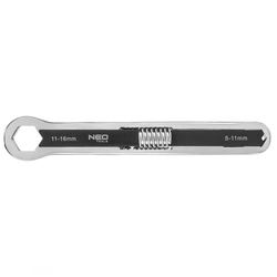 ADJUSTABLE RING WRENCH, DOUBLE-SIDED 5 - 16 MM 03-030