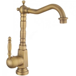 REA BONA Gold Old Wash Basin Faucet High