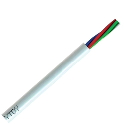 Interkom kabel YTDY 10x0,5 mm, bílý Kód 0411 011 01