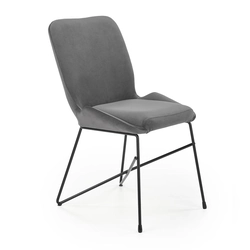 HALMAR K454 dining chair gray / black