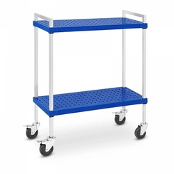 Waiter's trolley - 2 shelves - 50 kg - 375 x 860 mm ROYAL CATERING 10011724 RC-STSS842