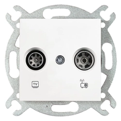 Terminal RTV socket Viko Panasonic Karre white