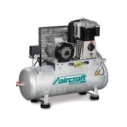 Aeronave Airprofi 703/100/10 H compressor de pistão elétrico Ar de admissão: 650 l/min | 100 l | Barra 10 | Lubrificado com óleo | 400 V