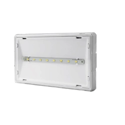 Emergency luminaire Awex ETS EXIT S IP65 LED 1W 1h single-purpose PT white NiCd +PU34