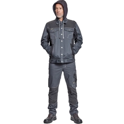 Cerva NEURUM CLASSIC hooded jacket - Blue/Navy Size: 54