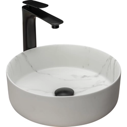 Rea Sami Marble Mat countertop washbasin - additional 5% DISCOUNT with code REA5