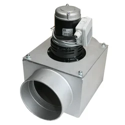 Afzuigventilator voor ketel Vigas, V80 0508 op schoorsteen, 40/60/80/100/26DPA voor ketels