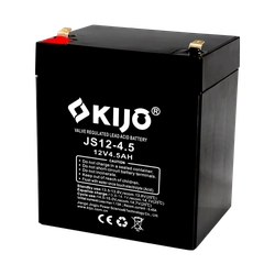 AGM batteri 12V, 4.5Ah, F1 - KIJO JS12-4.5