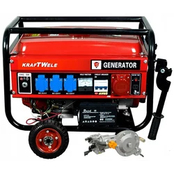 AGREGAT GENERATOR PRĄDOTWÓRCZY 6,8 kVA 3 FAZY LPG