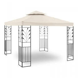 Aiapaviljon – ornament – ​​beež UNIPRODO 10250036 UNI_PERGOLA_3X3B