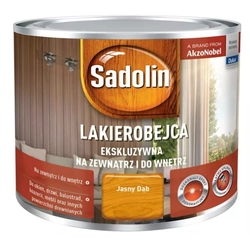 Ainutlaatuinen lakkapetsi Sadolin vaalealle tammipuulle 0,75L