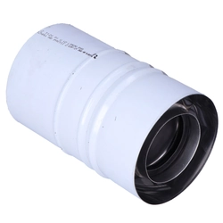 Air-flue chimney adapter DN 60/100 universal for condensing boilers with a plastic adapter