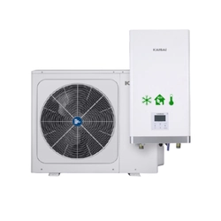 Air-water split external/internal heat pump 8kW