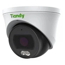 AK Tiandy Turret IP kamera, 2MP, objektīvs 2.8mm, IR 30m, mikrofons, PoE — TC-C320N-I3-E-Y-2.8mm