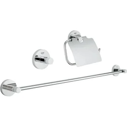 Aksesuarų rinkinys Grohe Essentials 3in1, chromas