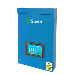 Aktiv reaktiv effektkompensator Savlo SVG 15kVar - samarbete med en solcellsanläggning och med harmonisk reduktionsfunktion