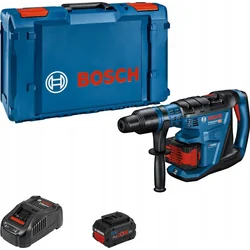 Aku vŕtačka s príklepom Bosch Bosch BITURBO GBH 18V-40 C Professional, 18Volt (modrá/čierna, 2x batéria ProCORE18V 5.5Ah, v XL-BOXX)