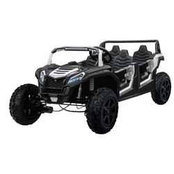 Akuauto 4-osobowy Buggy ATV RACING UTV2000 liitiumioonaku valge