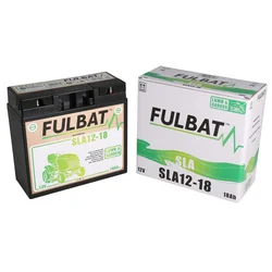 Akumulator 18Ah FULBAT SLA12-18 /182x77x168/ +prawy bezobsługowy 550633