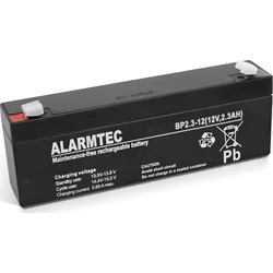 Акумулятор Alarmtec 12V 2.3Ah AGM Alarmtec BP2.3-12